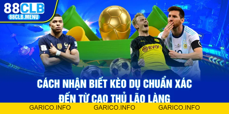Cách Nhận Biết Kèo Dụ Chuẩn Xác Đến Từ Cao Thủ Lão Làng - GARICO.INFO