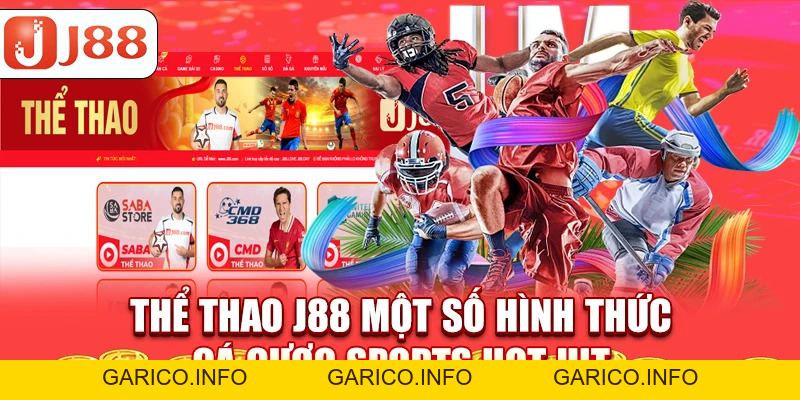 Thể Thao J88 - Một Số Hình Thức Cá Cược Sports Hot Hit - GARICO.INFO